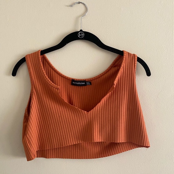 Orange crop top - Picture 4 of 5